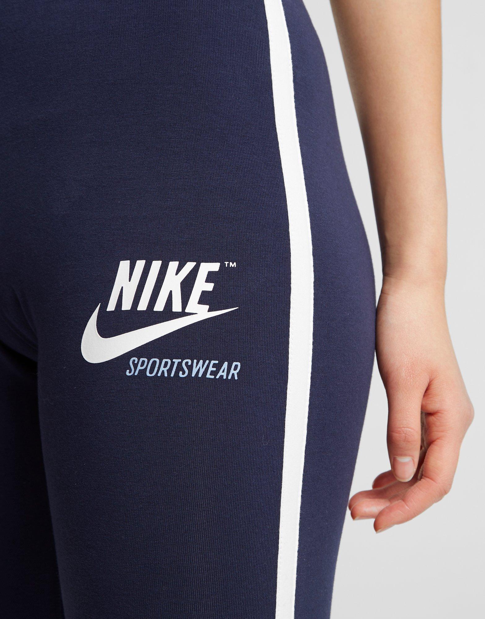 nike archive leggings blue