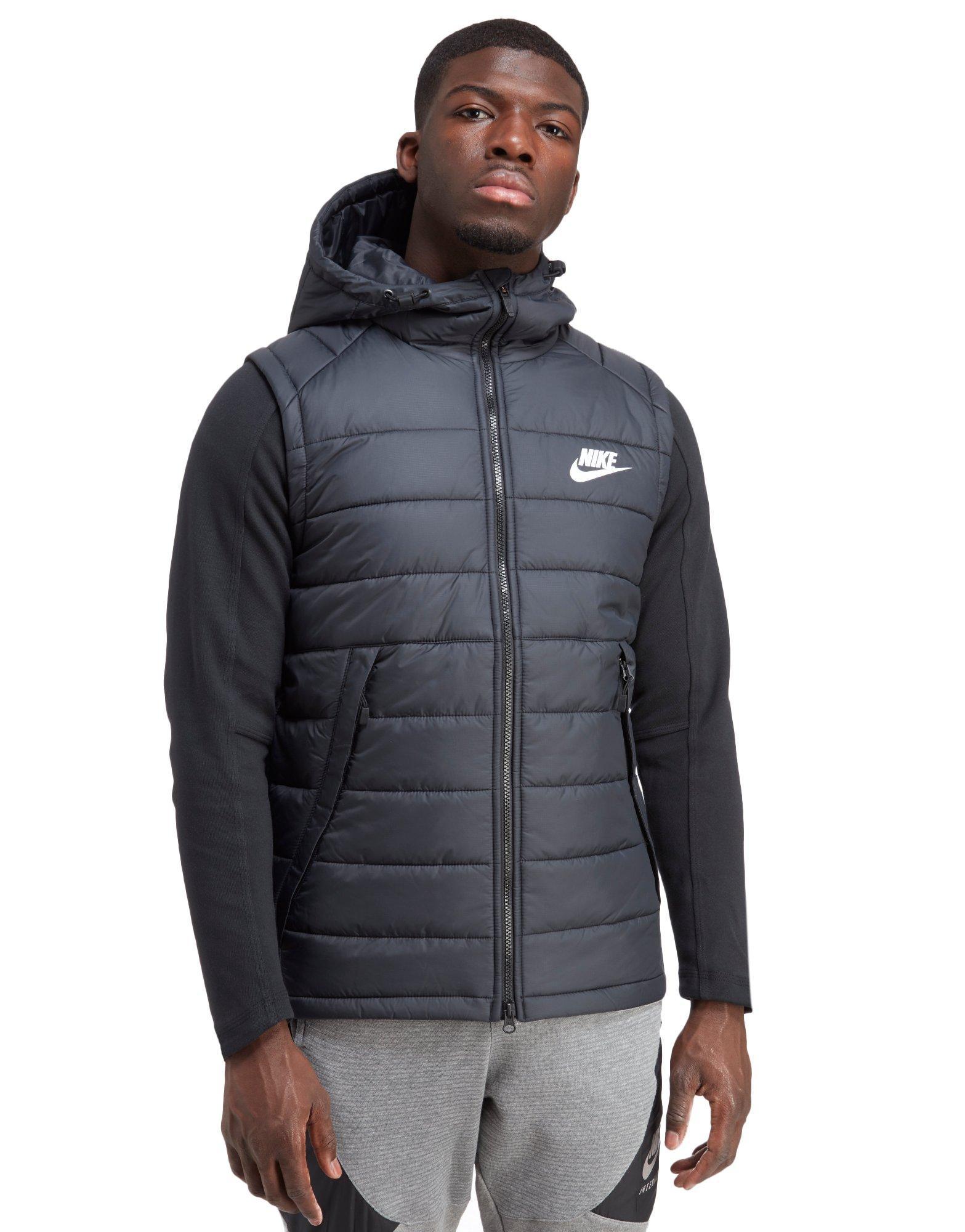 Nike Synthetic Sportswear Gilet in Black for Men - Lyst
