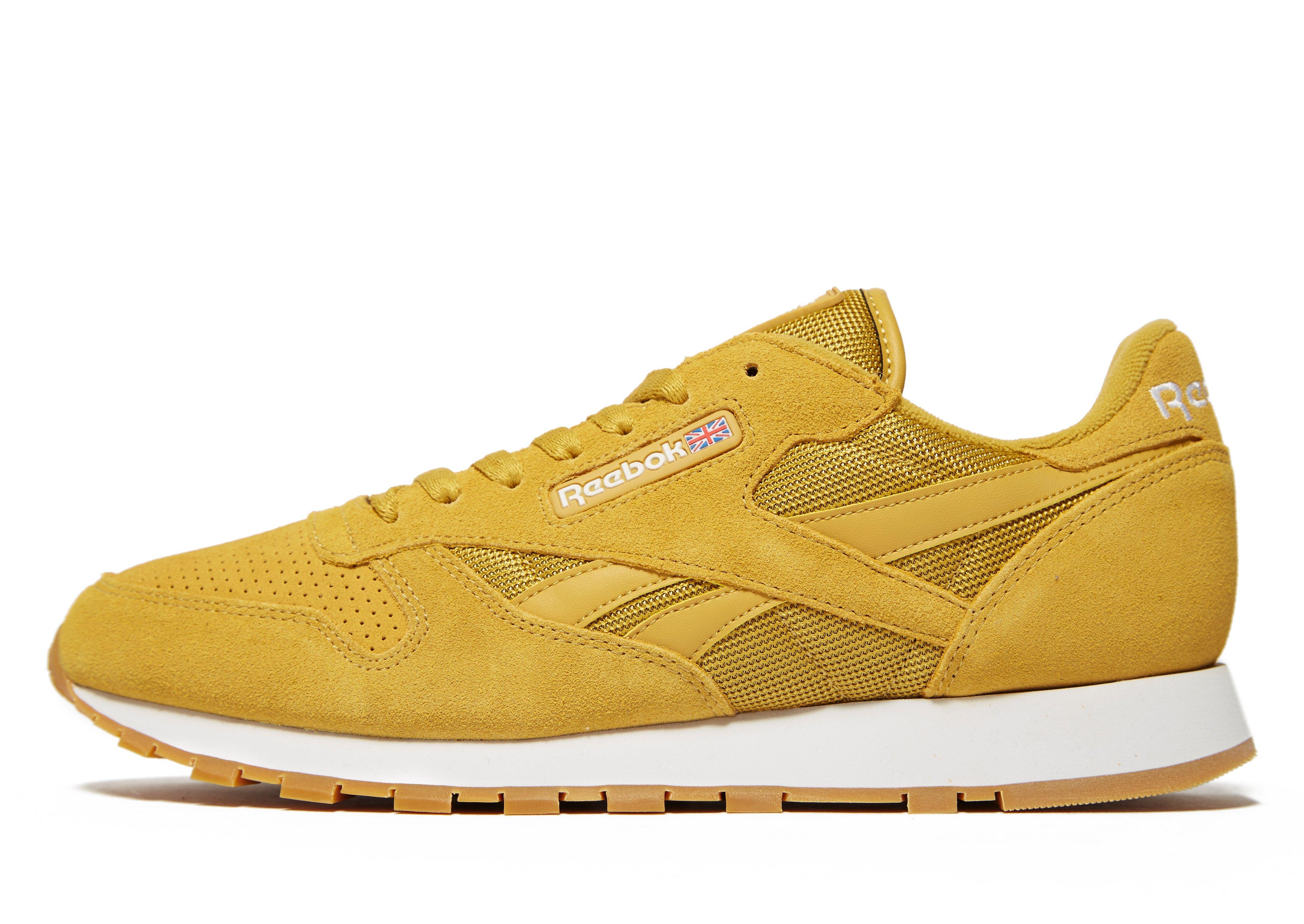 reebok classic suede yellow Online 