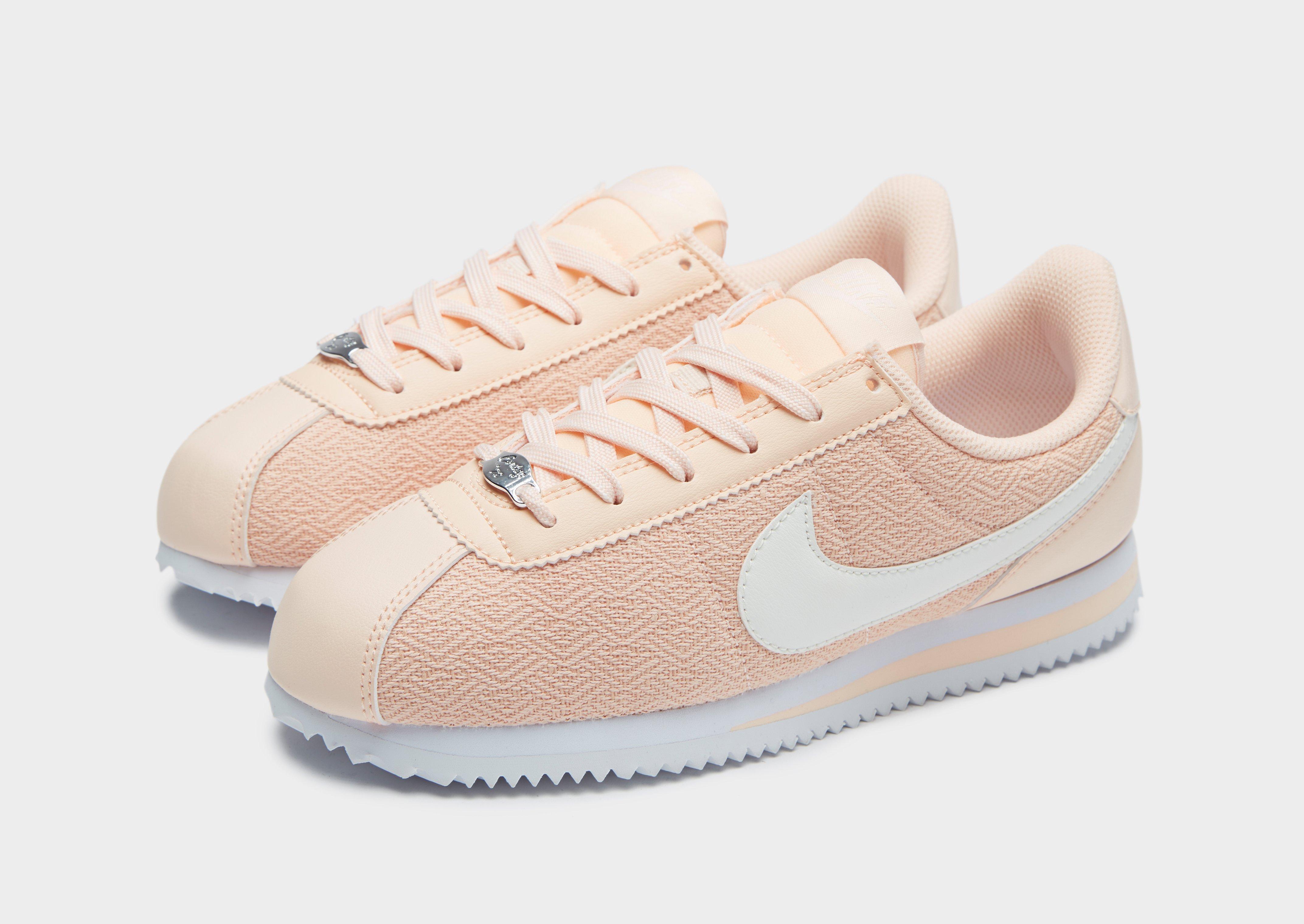 nike cortez junior rose gold