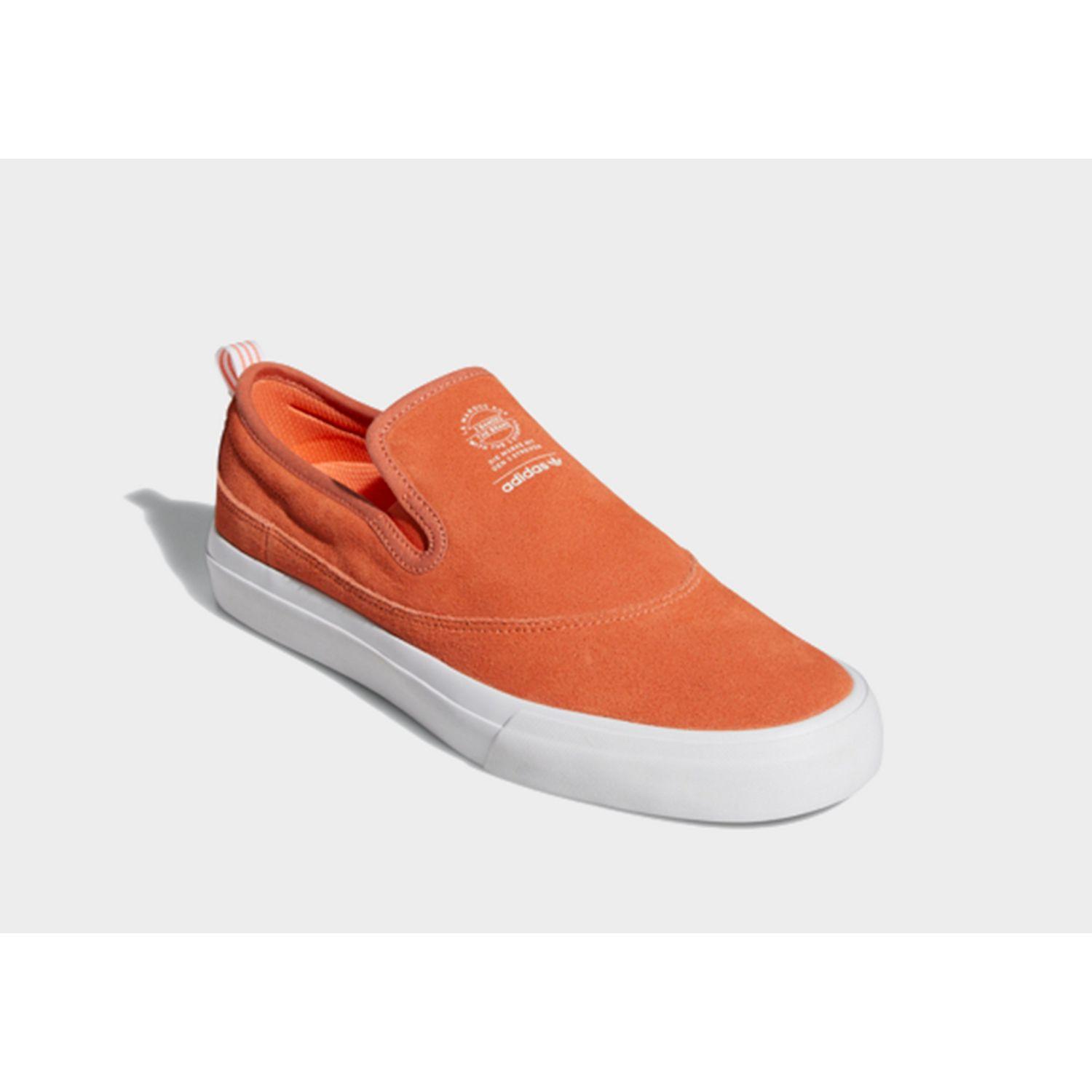 adidas matchcourt white slip on