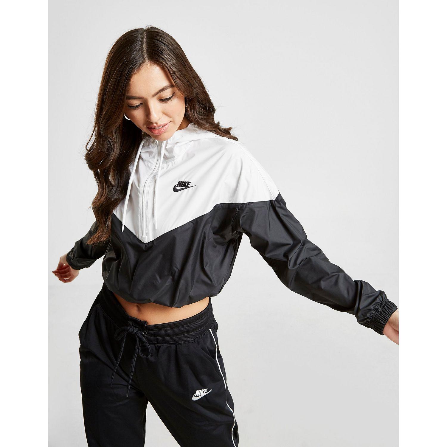 nike crop windrunner jacket