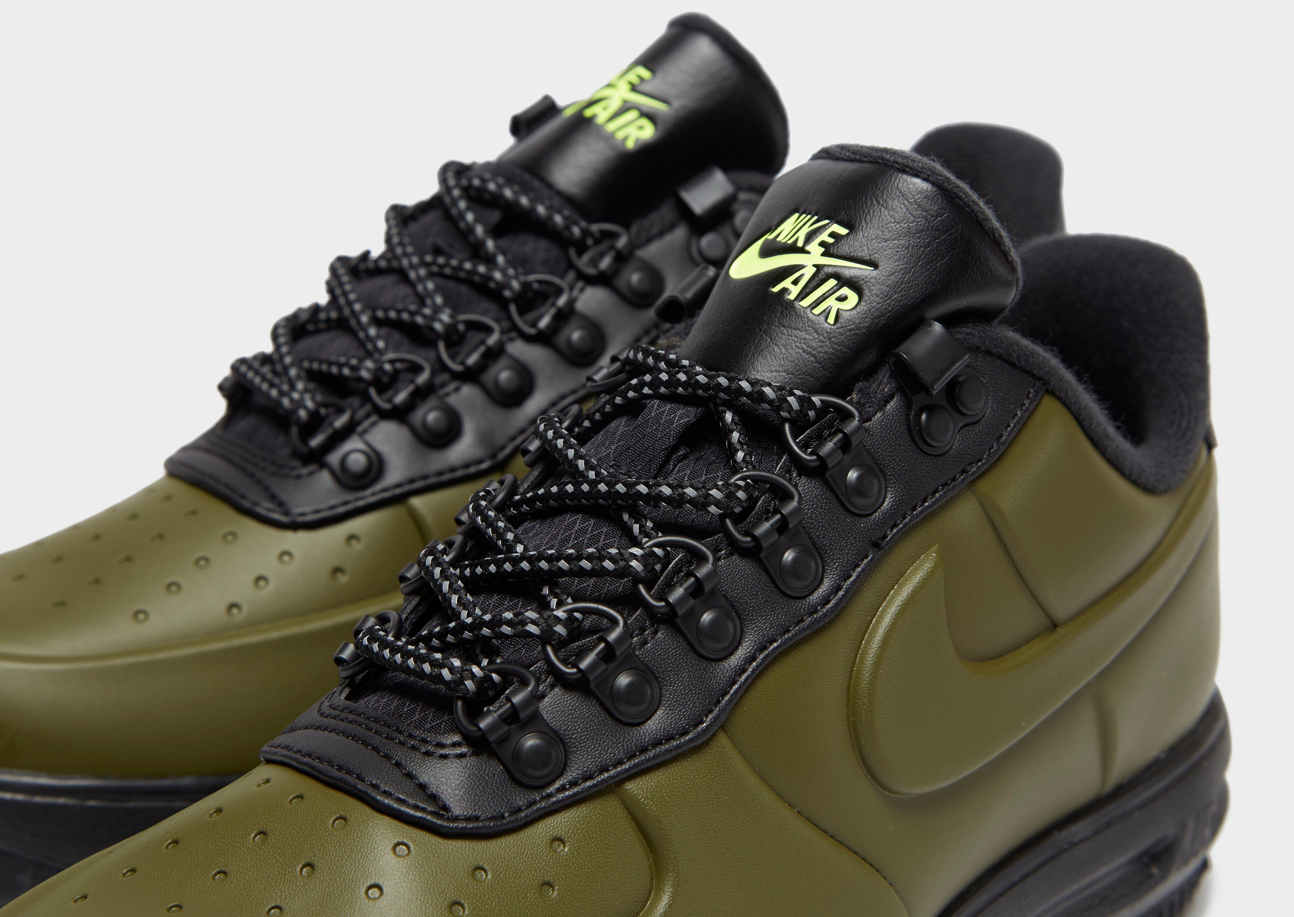 nike lunar force 1 duckboot low olive canvas