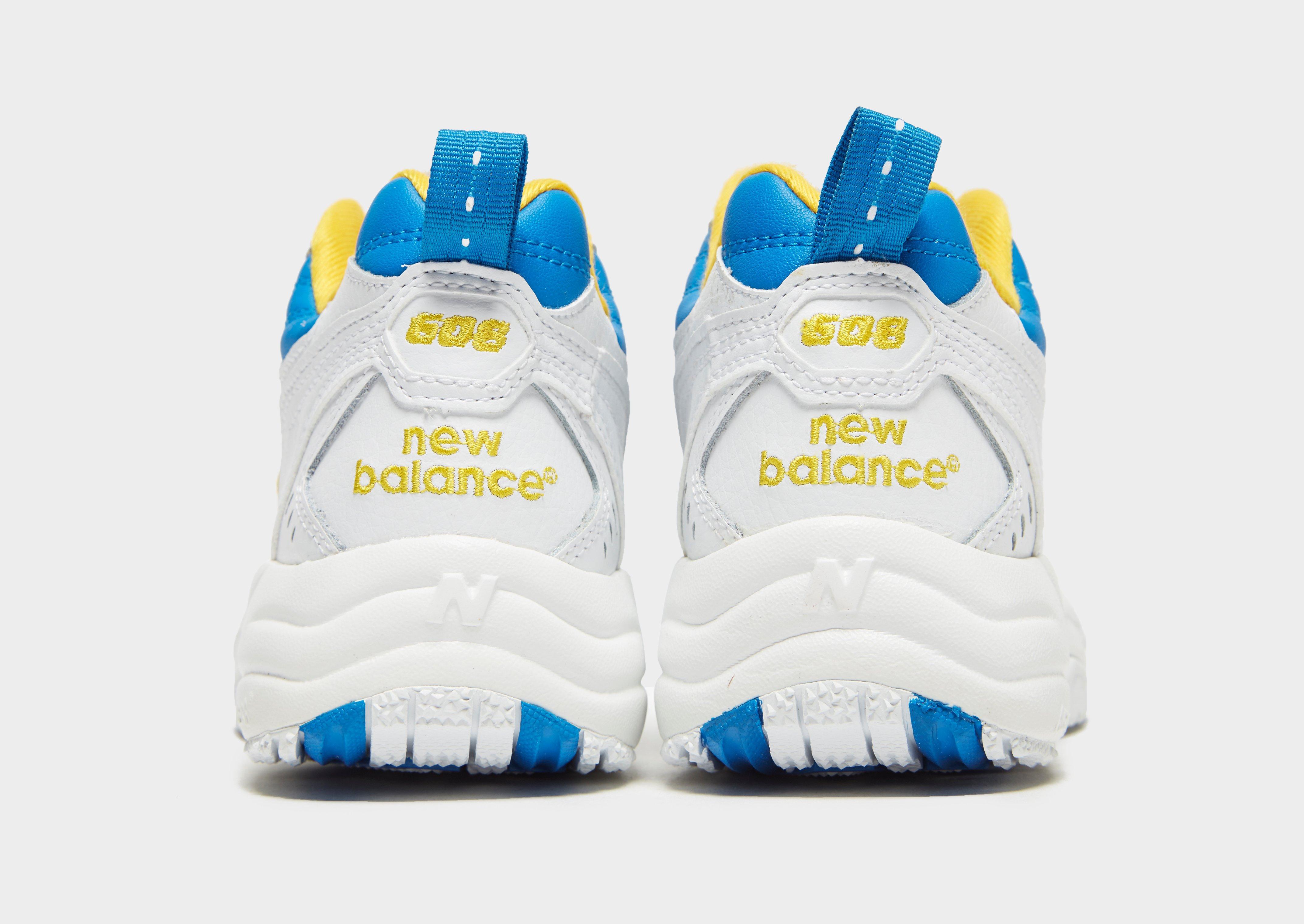 new balance 608 yellow blue