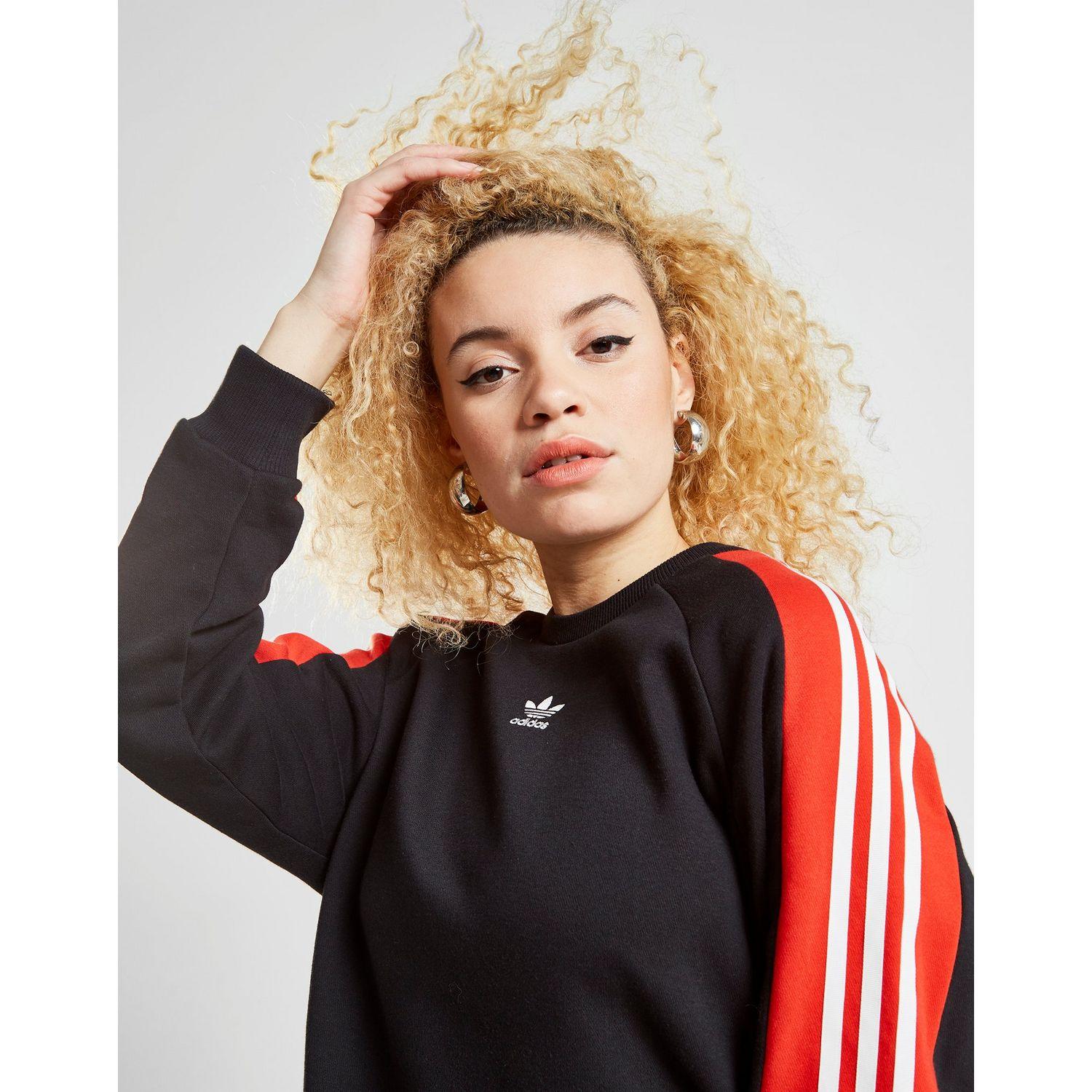 adidas panel crew sweatshirt