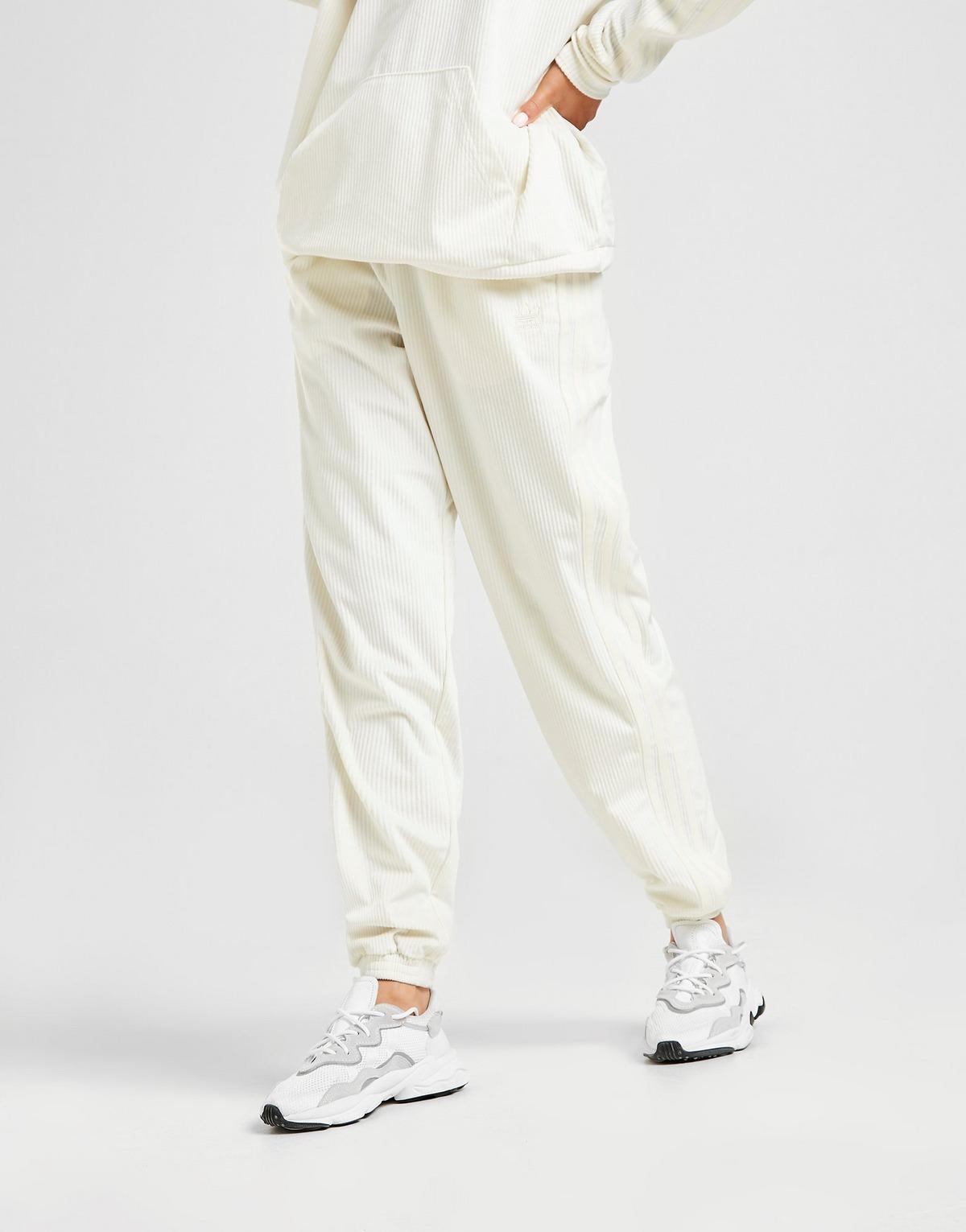 adidas Originals Corduroy Joggers in White - Lyst