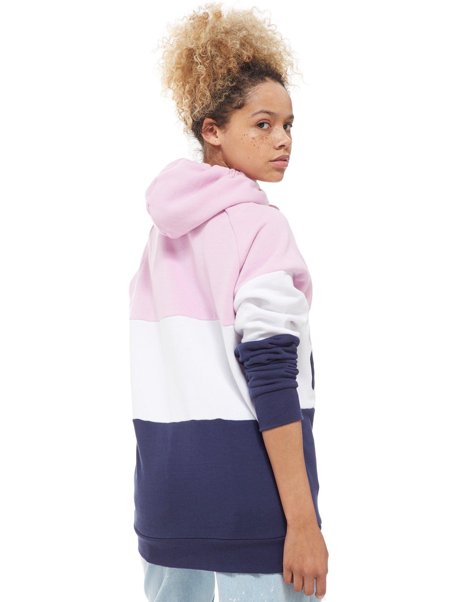 fila panel logo boyfriend hoodie