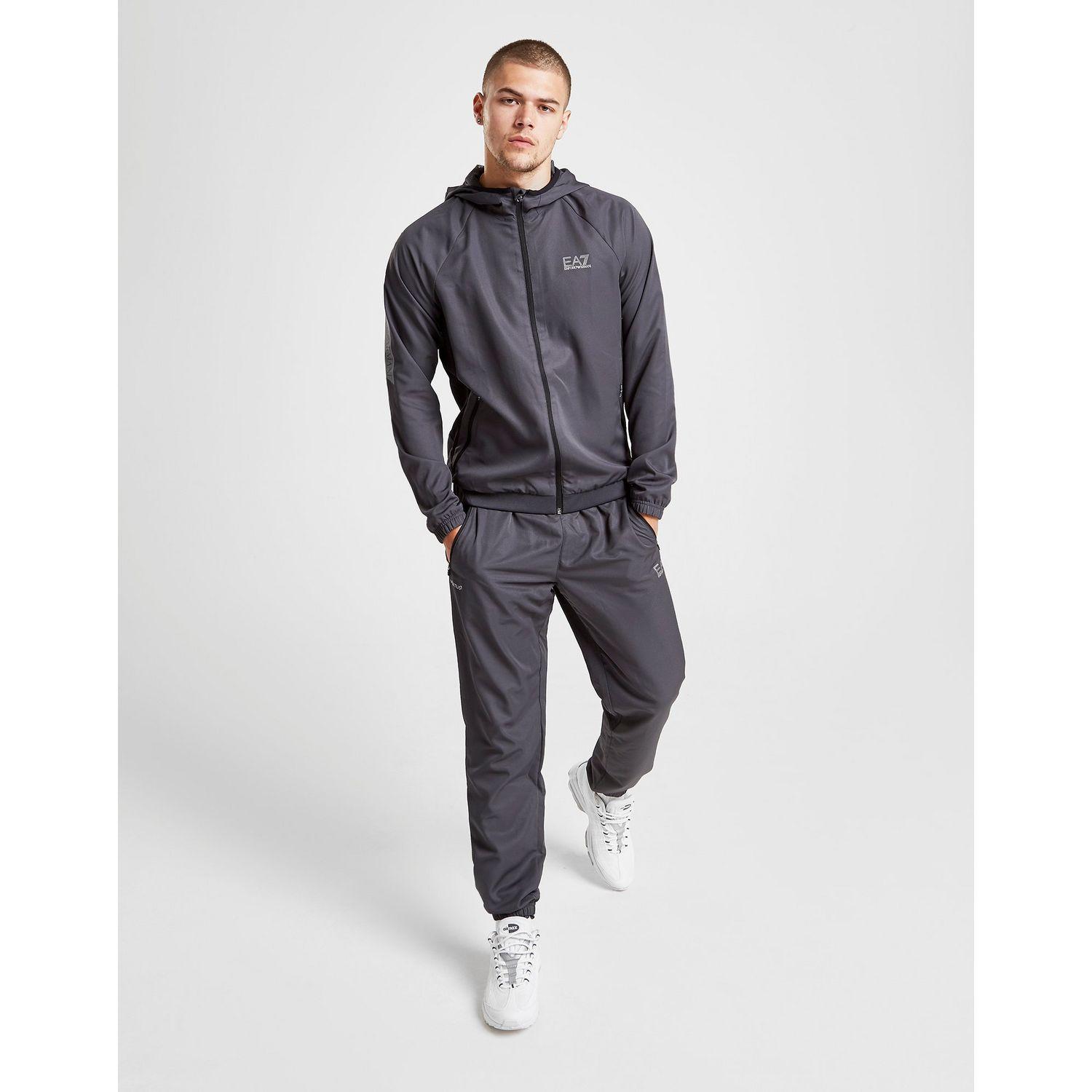 ea7 woven tracksuit