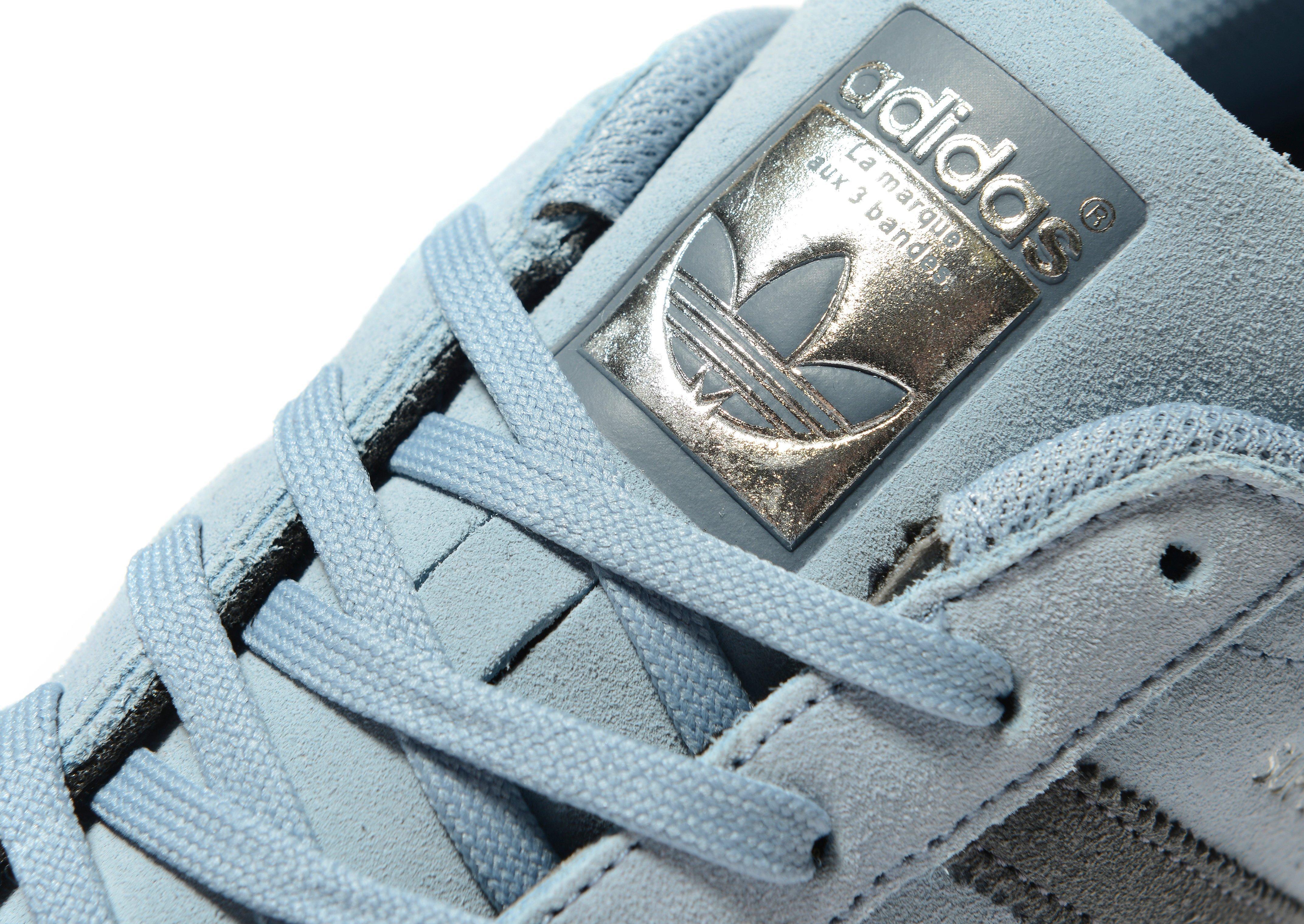 adidas superstar blue suede