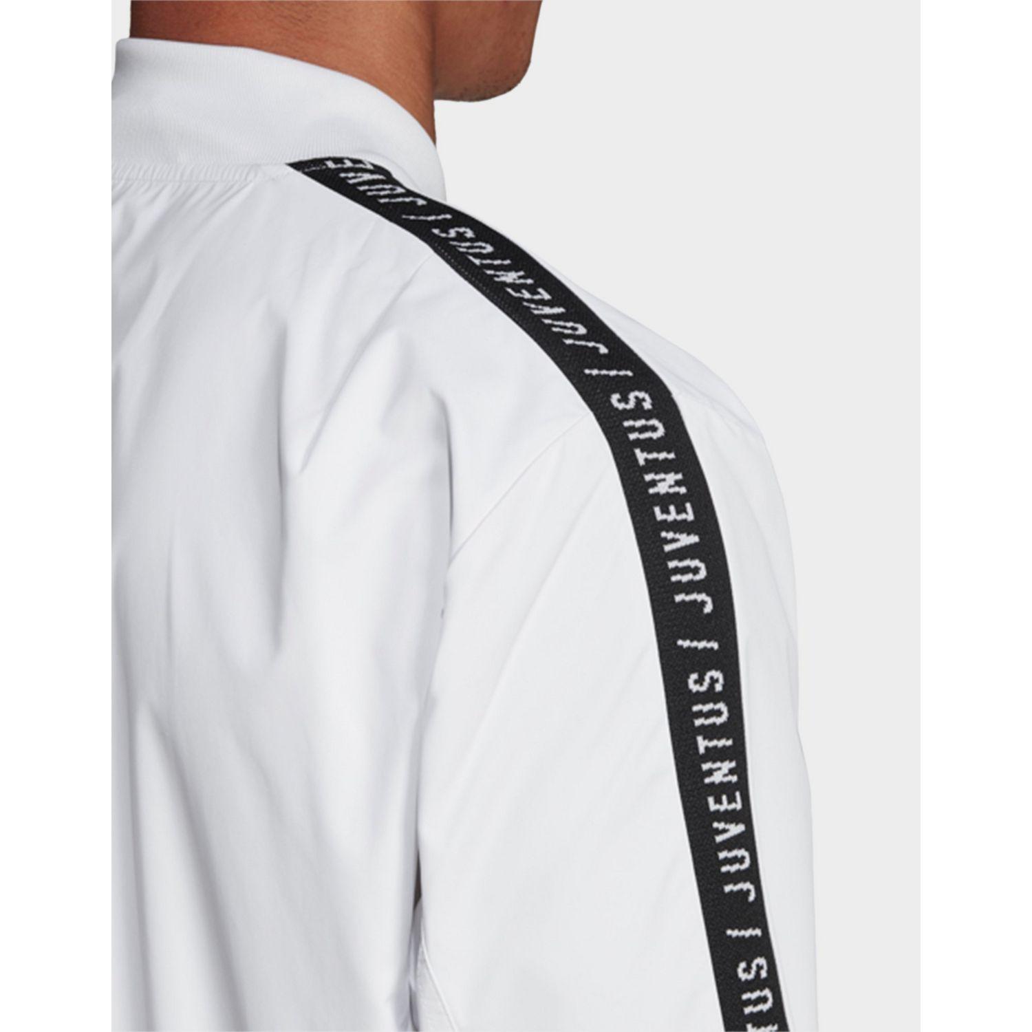 adidas Juventus Anthem Jacket in White for Men - Lyst