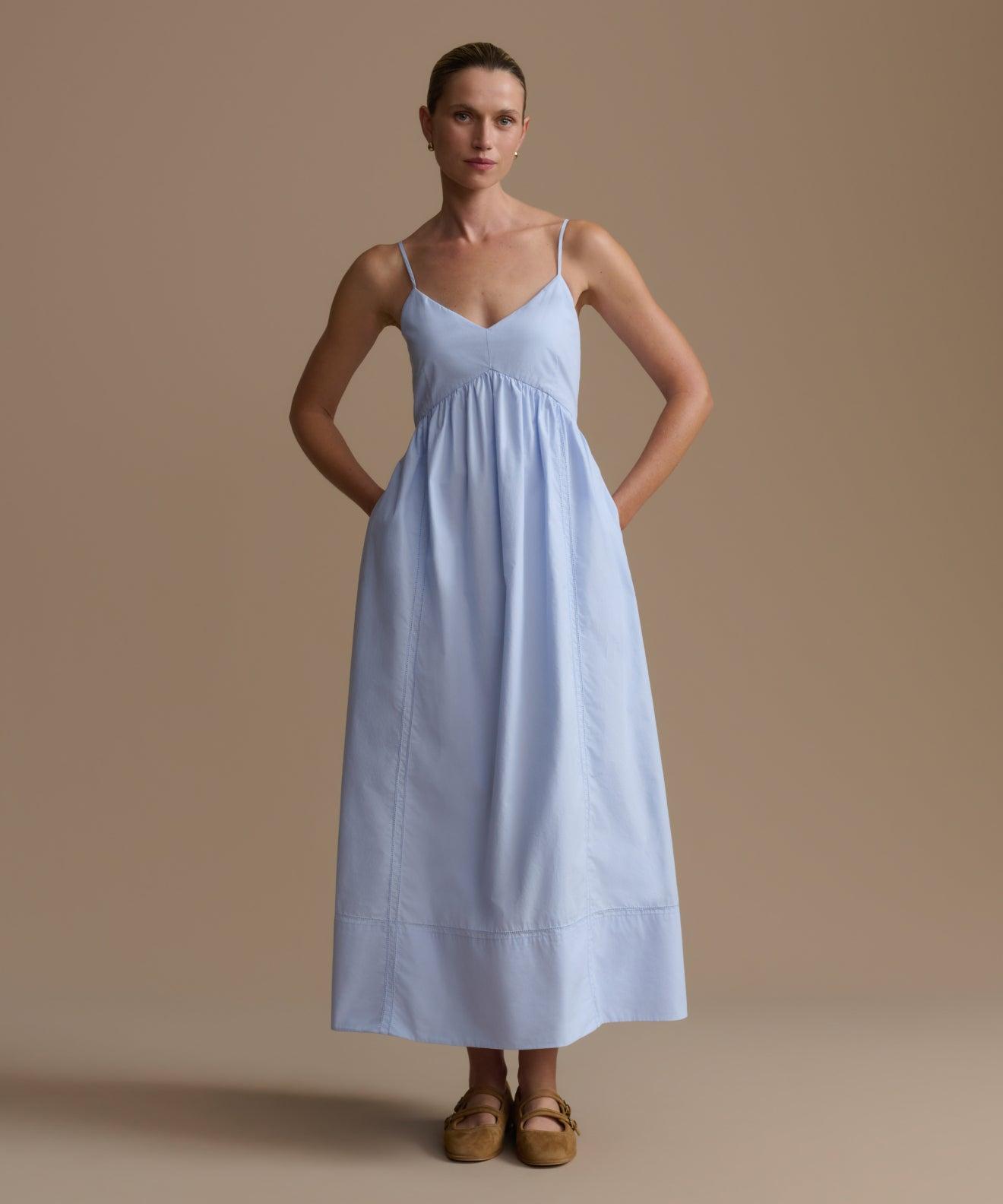 elegant white dress for women Simple White Elegant Modest Evening Dress M
