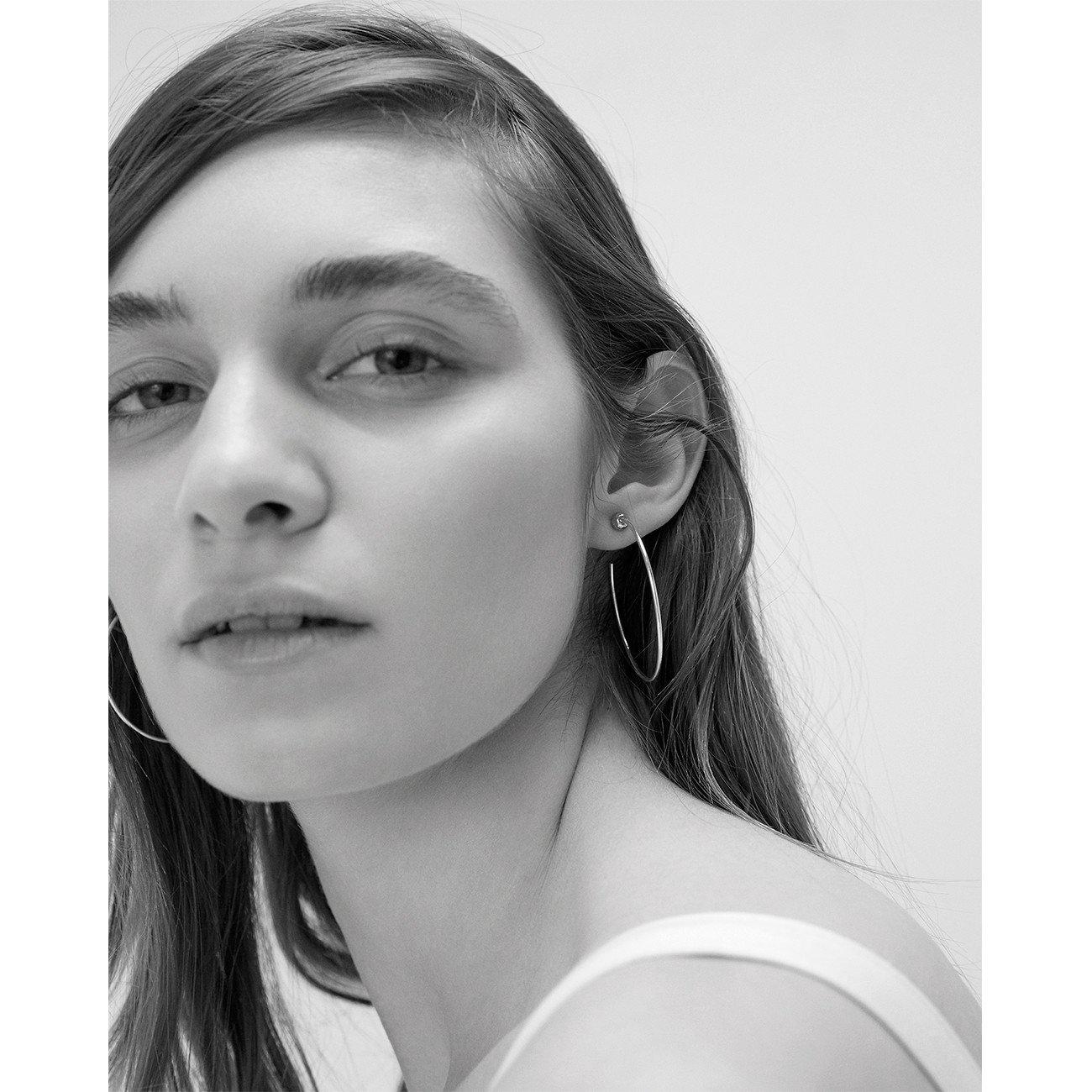 jenny bird hoop earrings