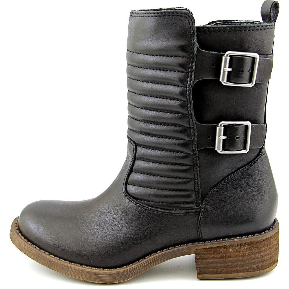Lyst - Lucky Brand Dunes Leather Mid-Calf Boots in Black