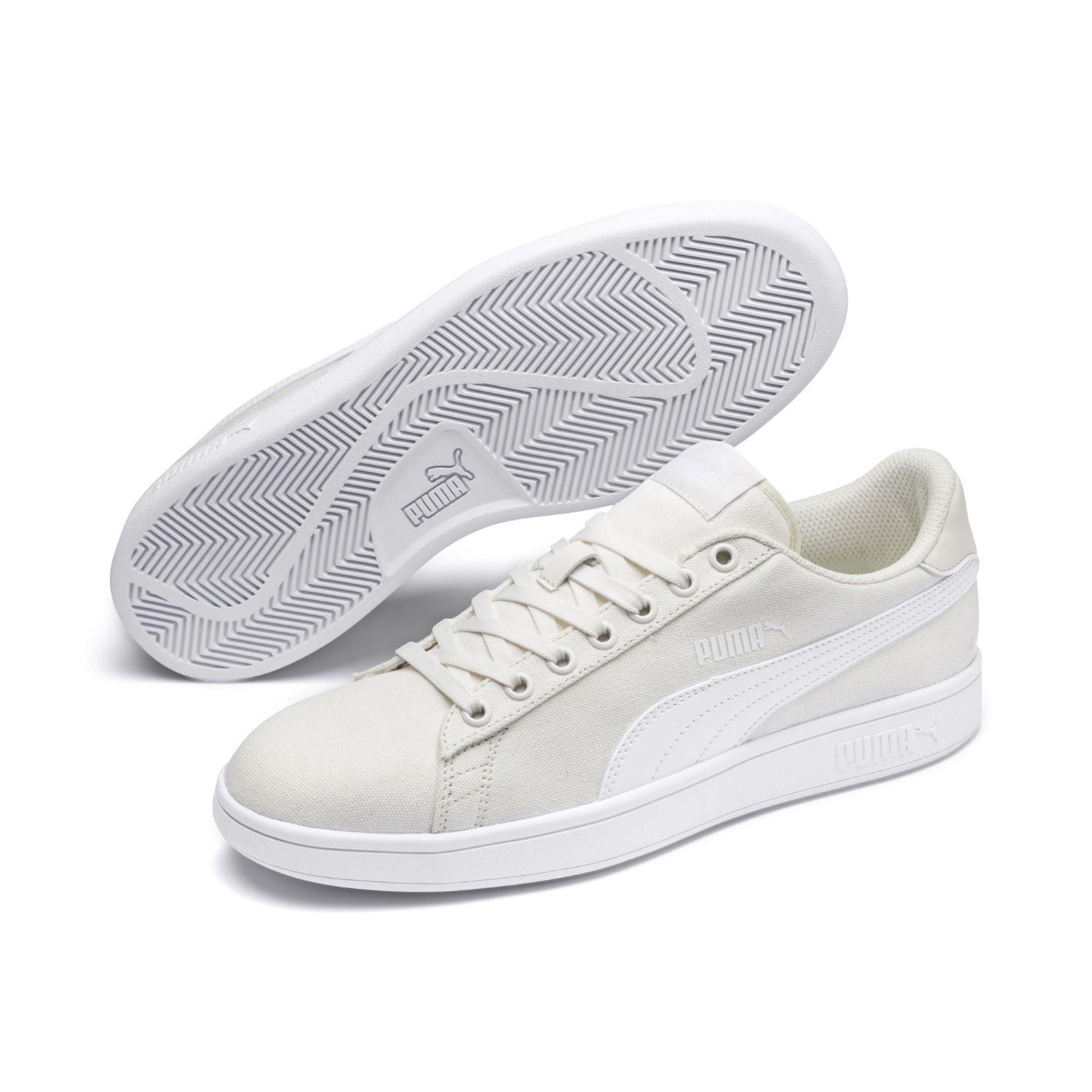 puma smash v2 buck white