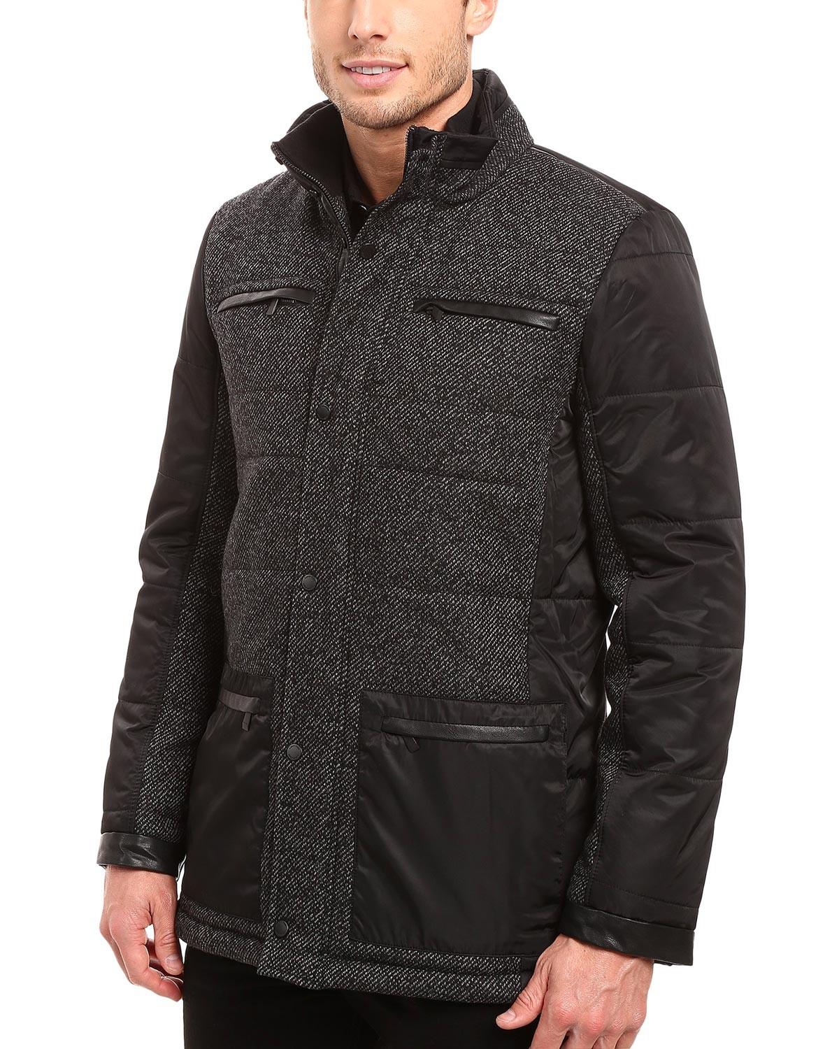 Lyst Calvin Klein Wilsons Leather Classic Trench Coat In Gallery