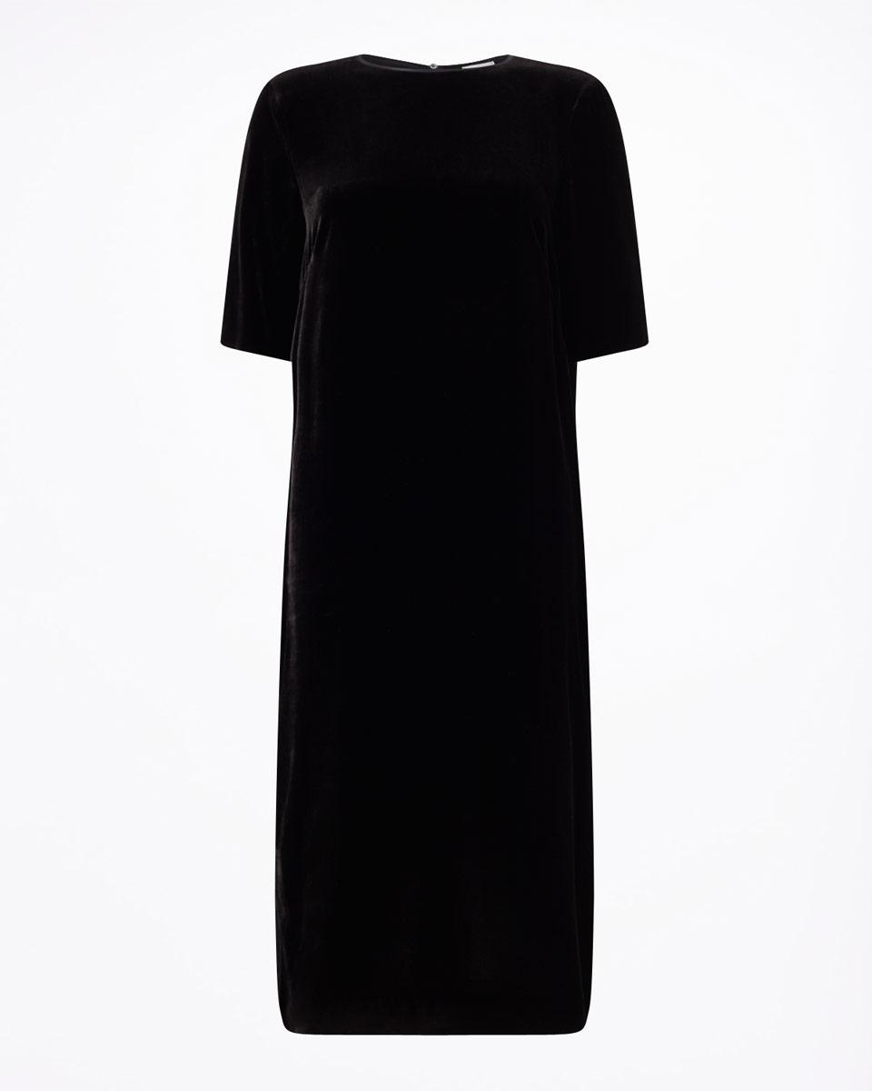 jigsaw velvet tunic dress