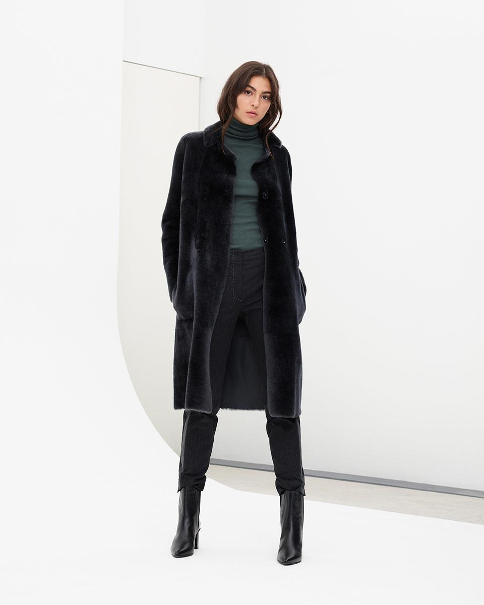 jigsaw shearling coat