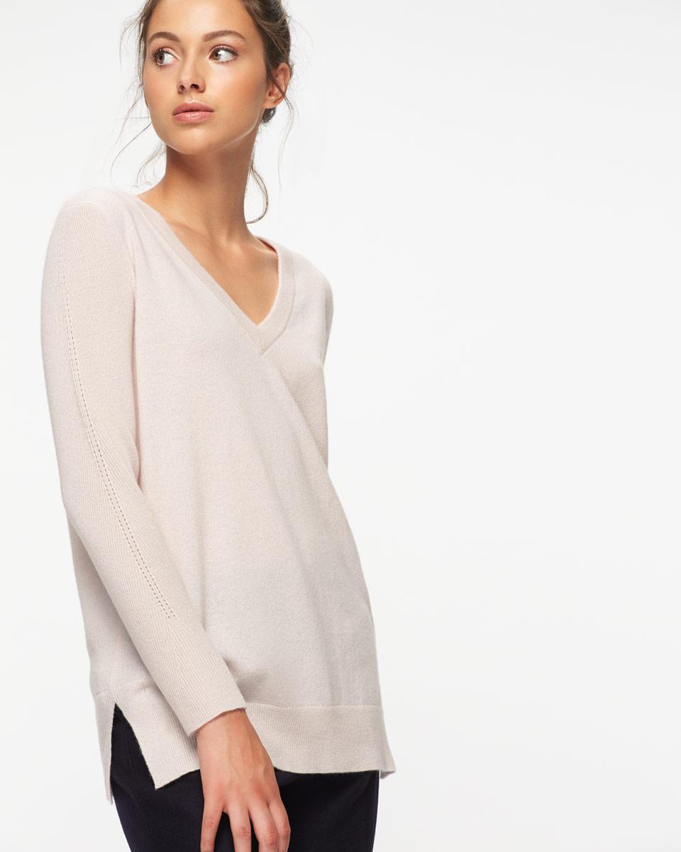 jigsaw pink cashmere jumper