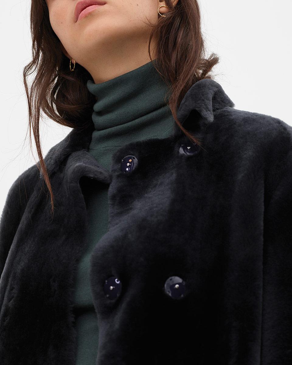 jigsaw shearling coat