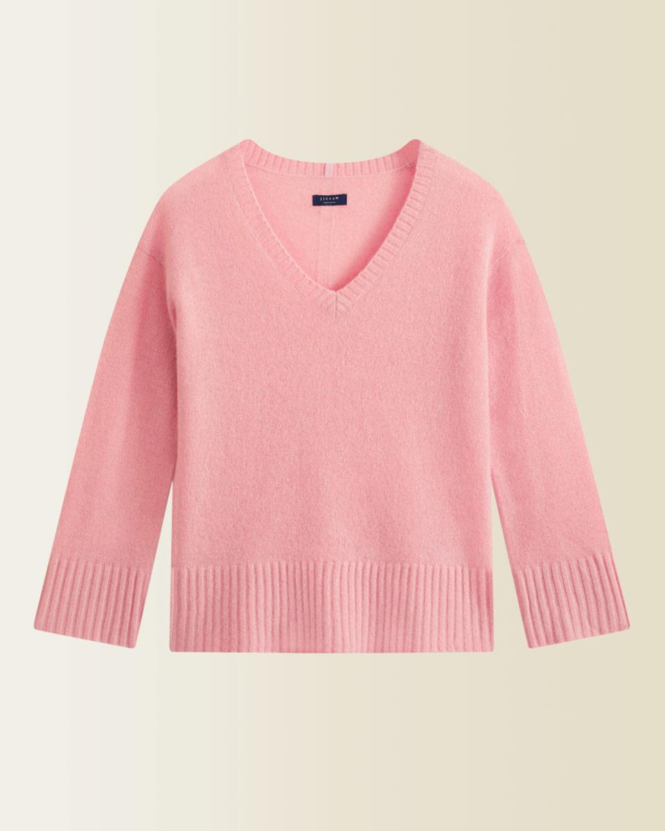 jigsaw pink cashmere jumper