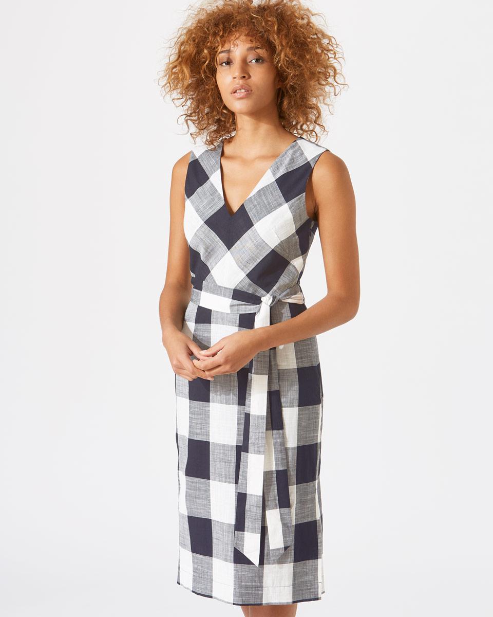 jigsaw gingham dress