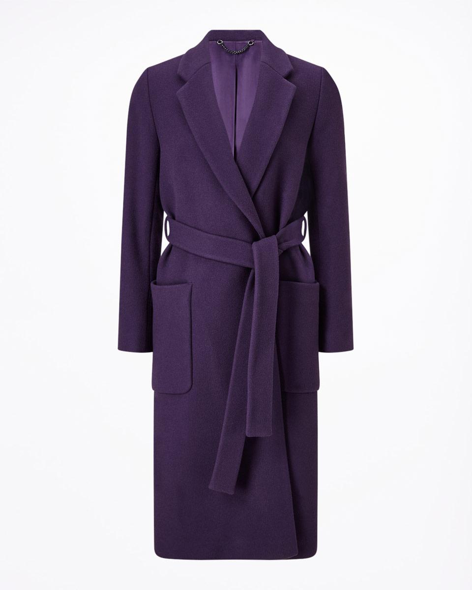 jigsaw purple coat