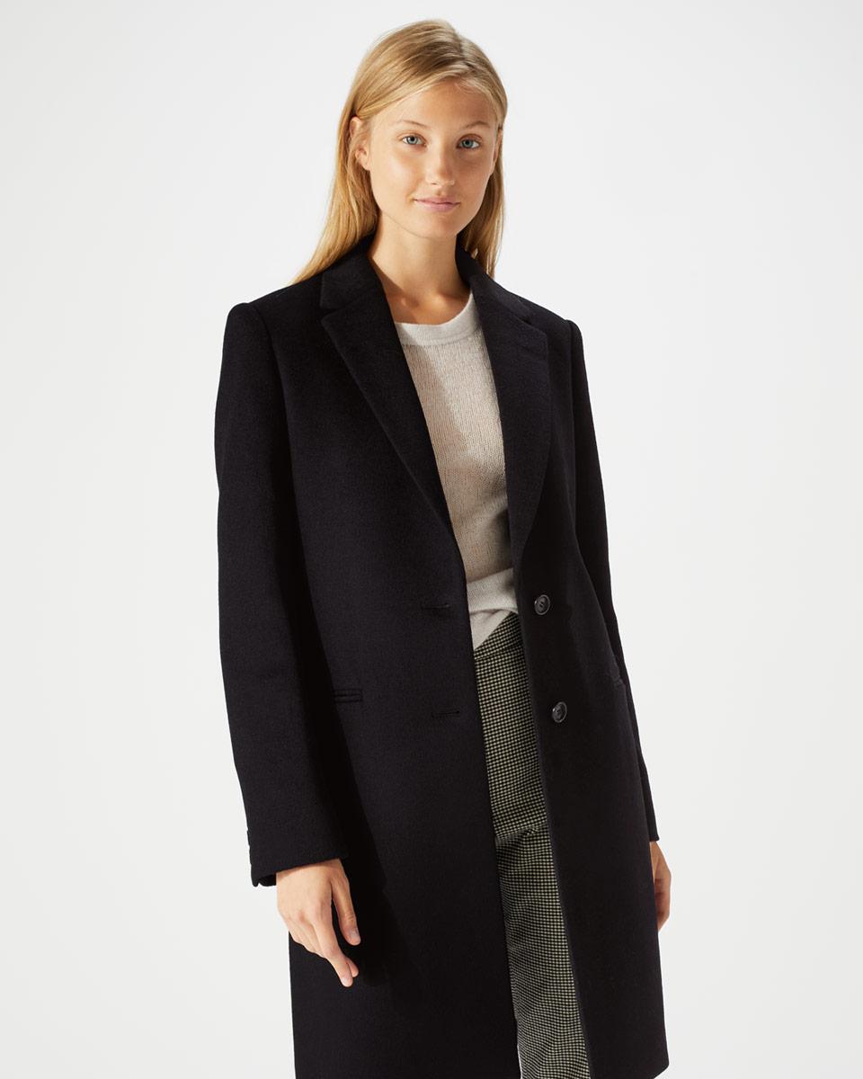 jigsaw black coat