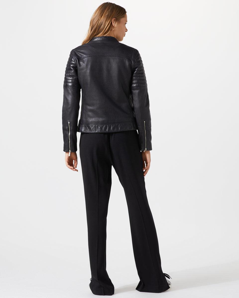 jigsaw clean leather jacket