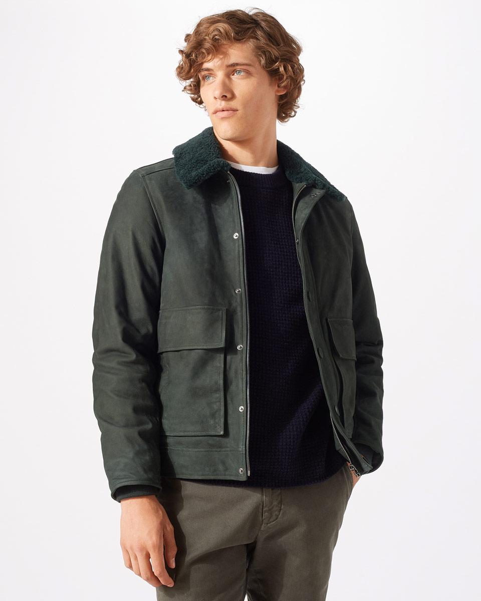 jigsaw bomber jacket