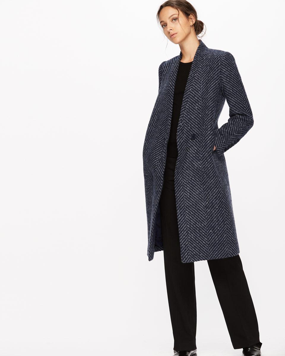 jigsaw herringbone coat