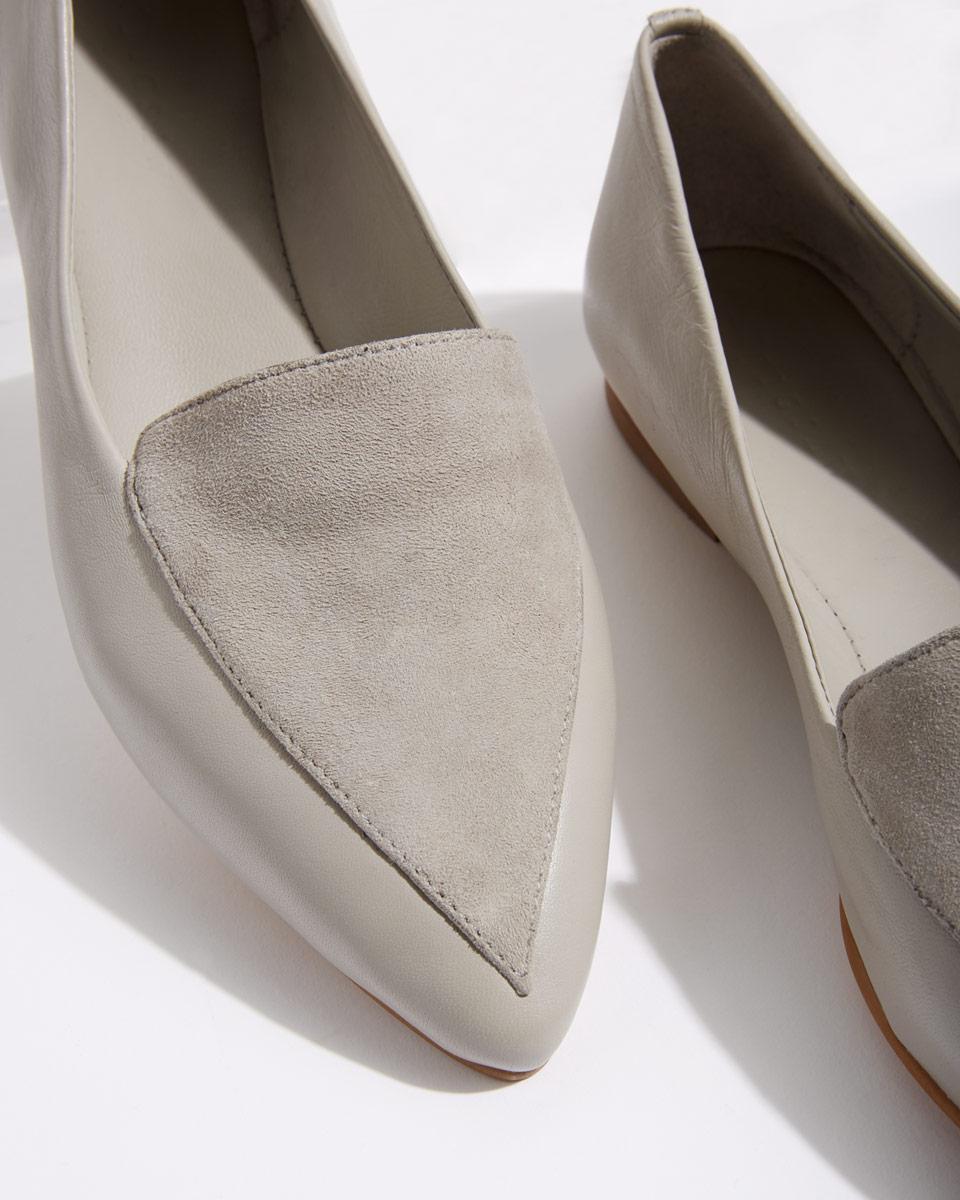jigsaw pointed flats