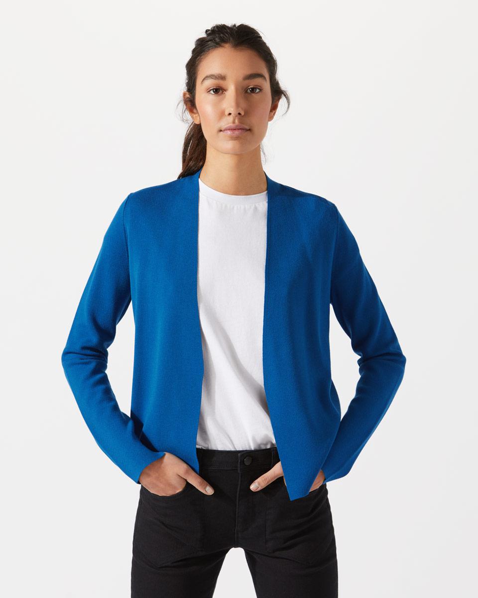 jigsaw clean knit jacket