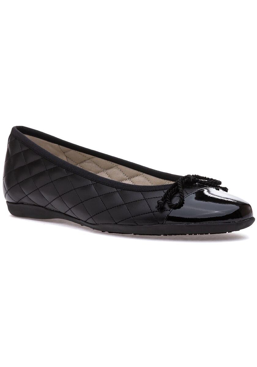 french sole black flats