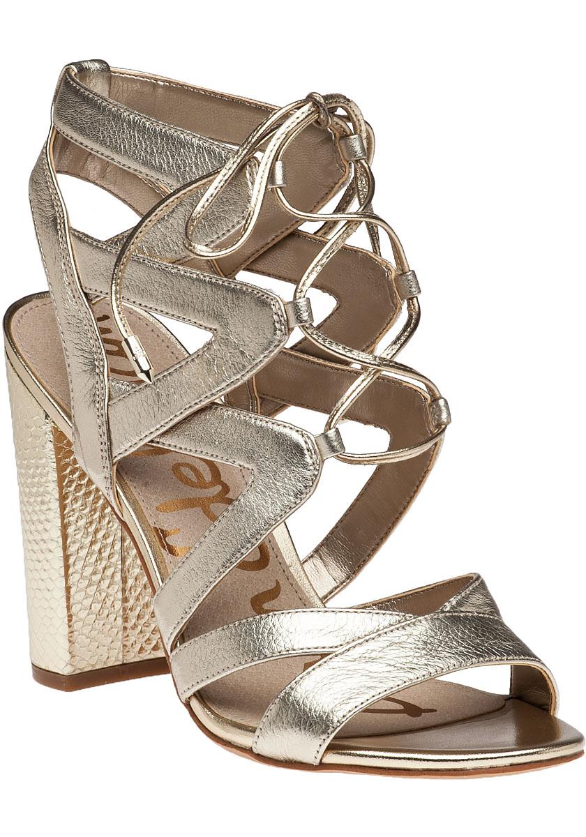 sam edelman gold sandals