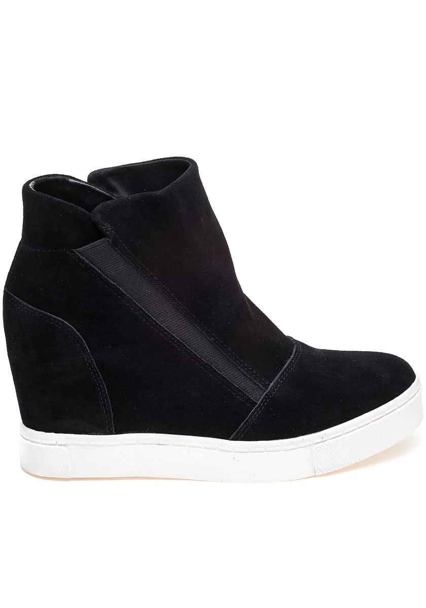 steve madden lazaruss wedge sneakers