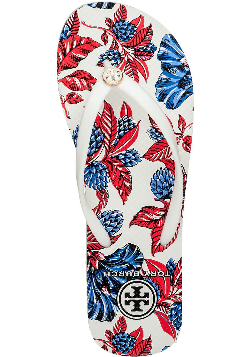 tory burch thin rubber flip flops
