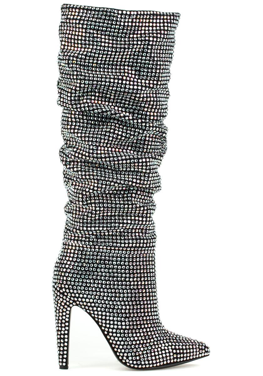 steve madden crushing rhinestone dress boots