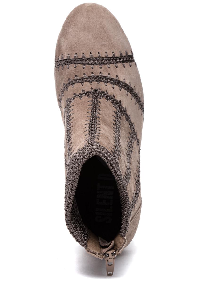 Silent D Yasmin Boot in Gray Lyst