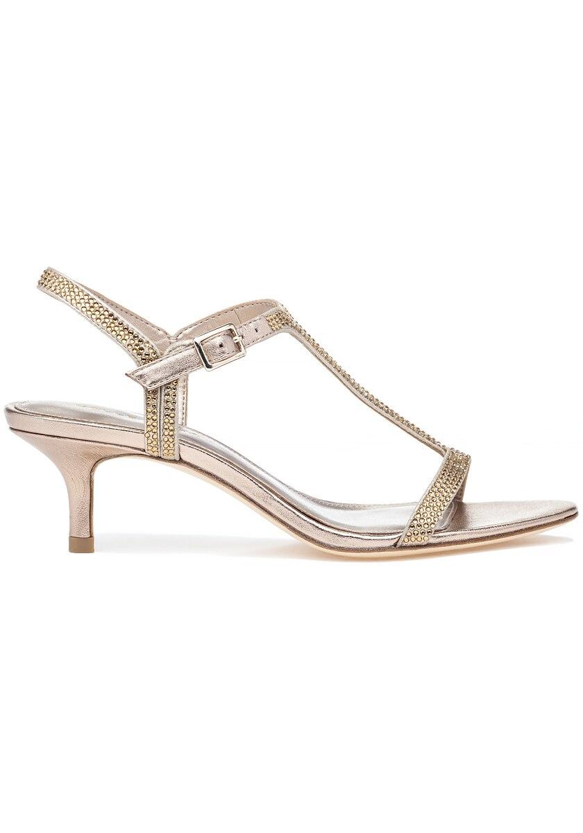 pelle moda gold sandals