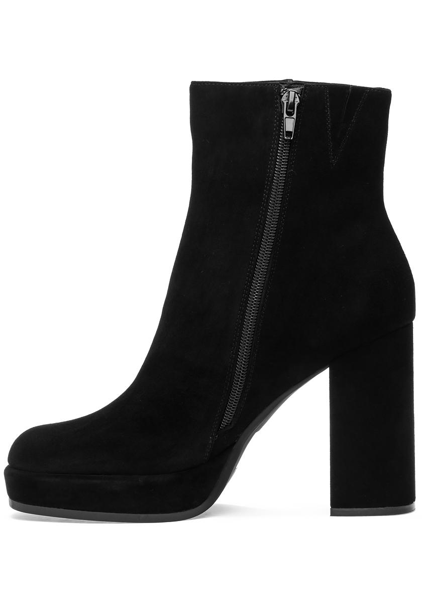 Jeffrey Campbell Spaced Boot Black Suede | Lyst