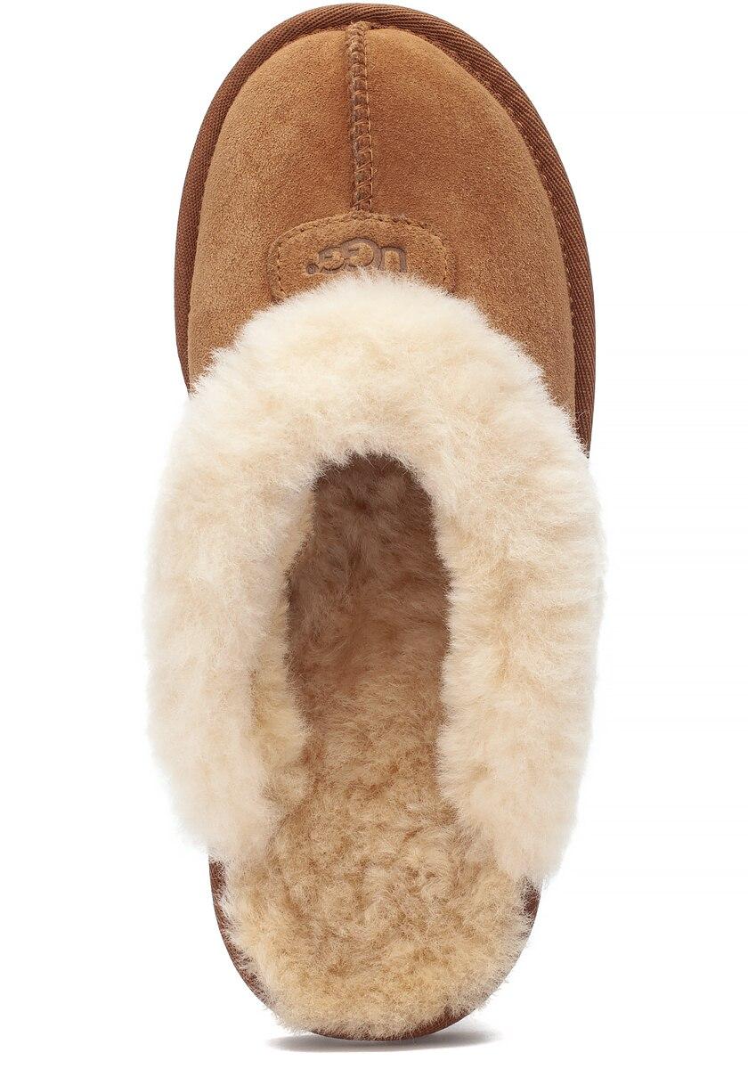UGG Fleece ® Coquette Slippers in Tan (Brown) Lyst
