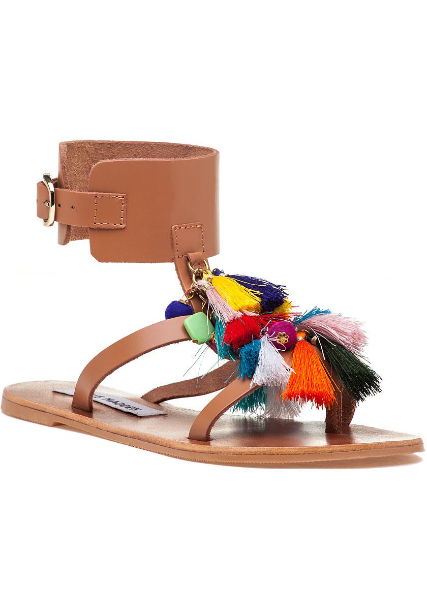 steve madden cognac sandals