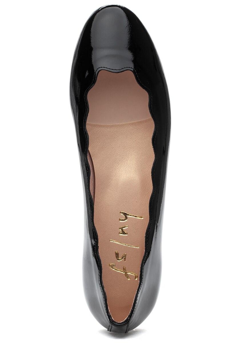 french sole razor leather flat