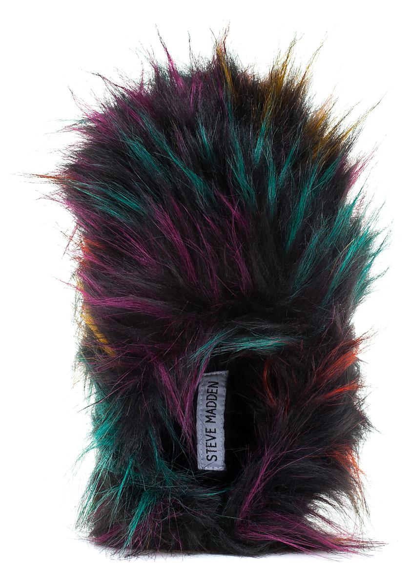 steve madden fuzzy faux fur slipper