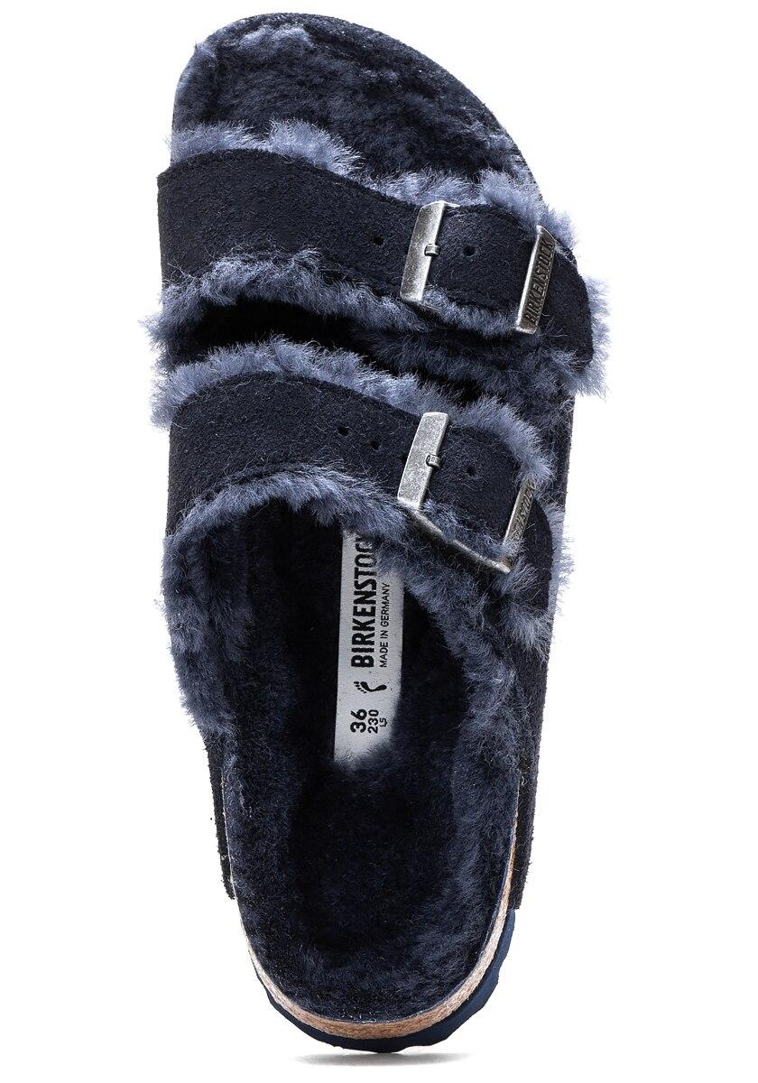 Birkenstock® Suede Arizona Sandals in Shearling