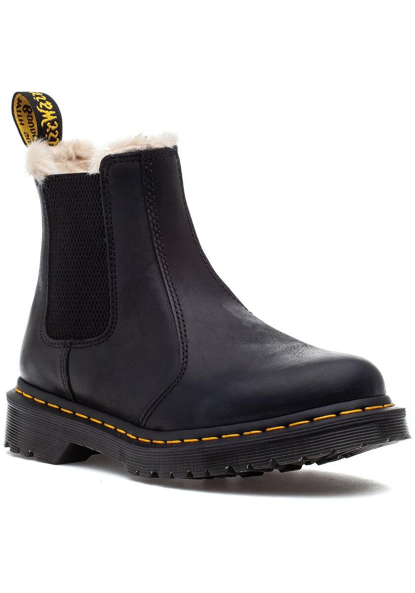 chelsea boots doc martens fur