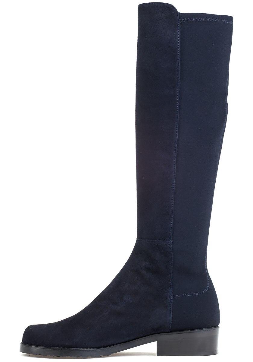 stuart weitzman navy boots