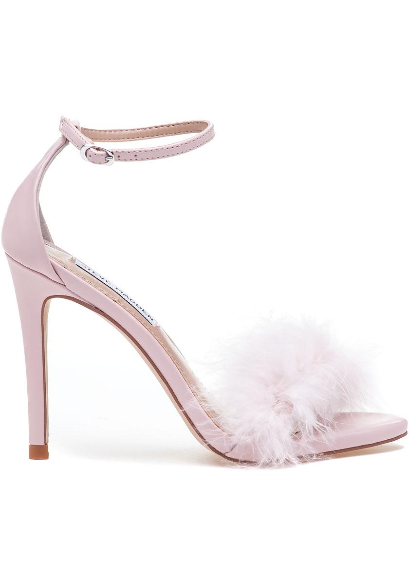 steve madden fluffy heels