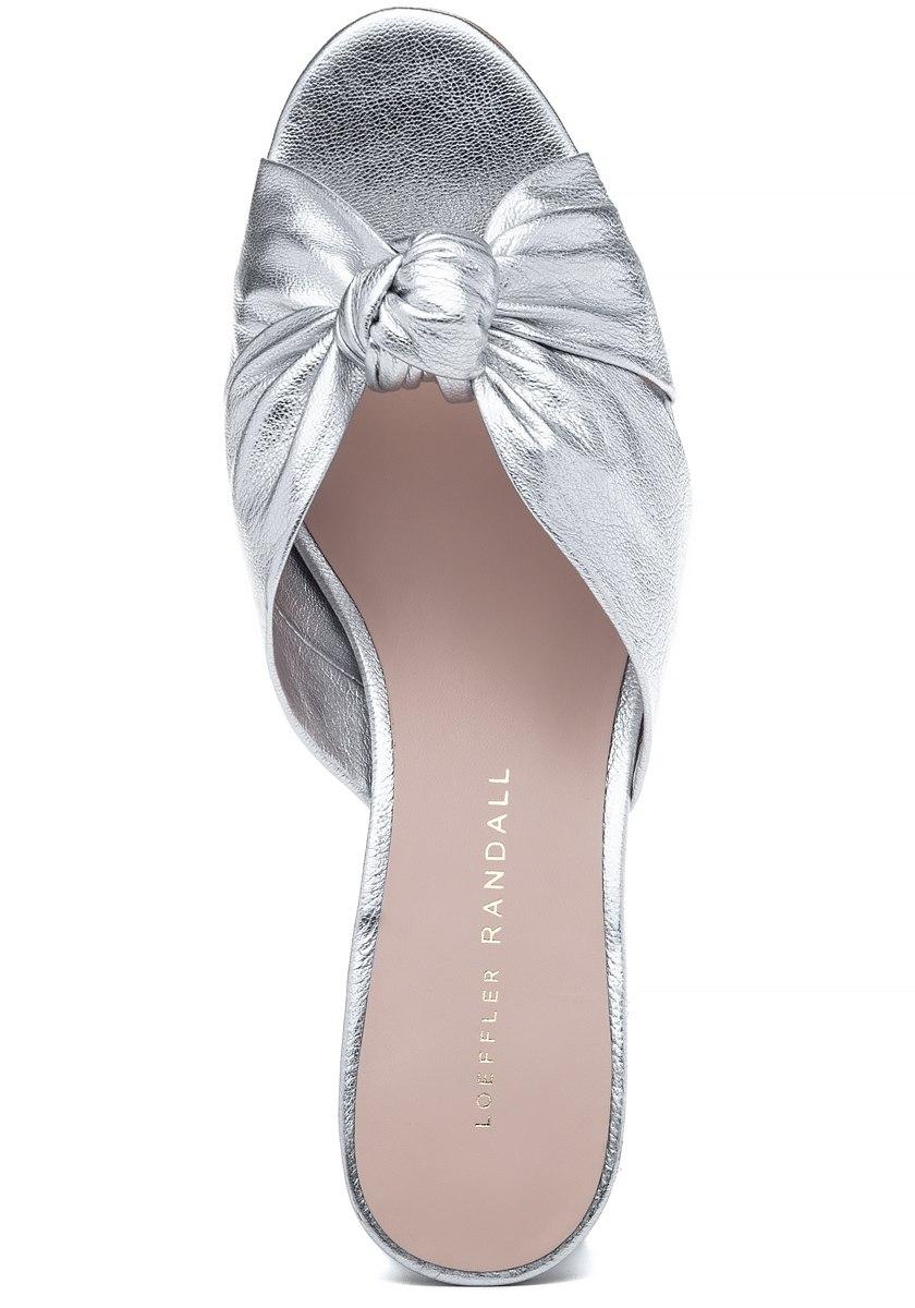 loeffler randall silver sandals