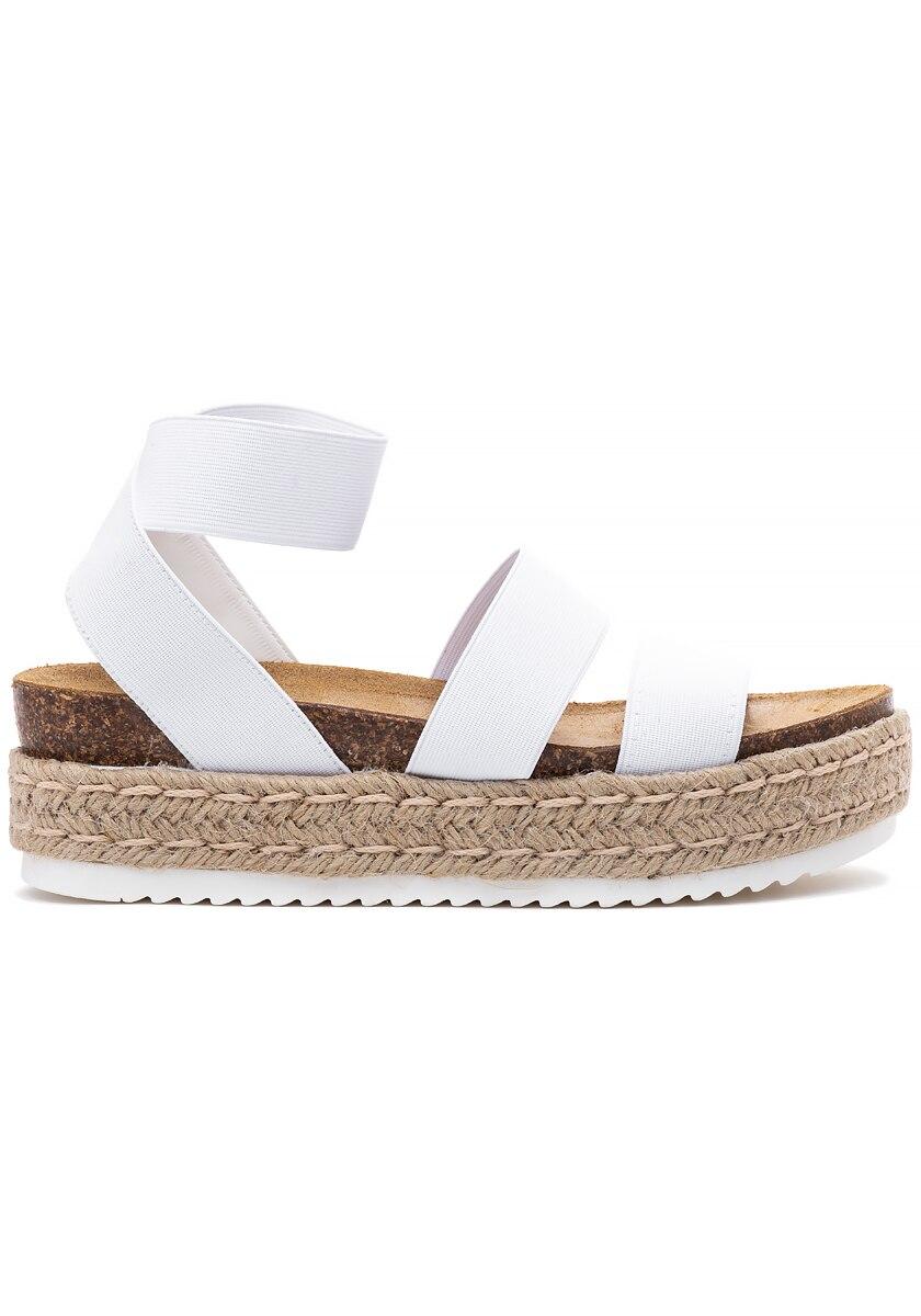 Steve Madden Kimmie Sandal White | Lyst